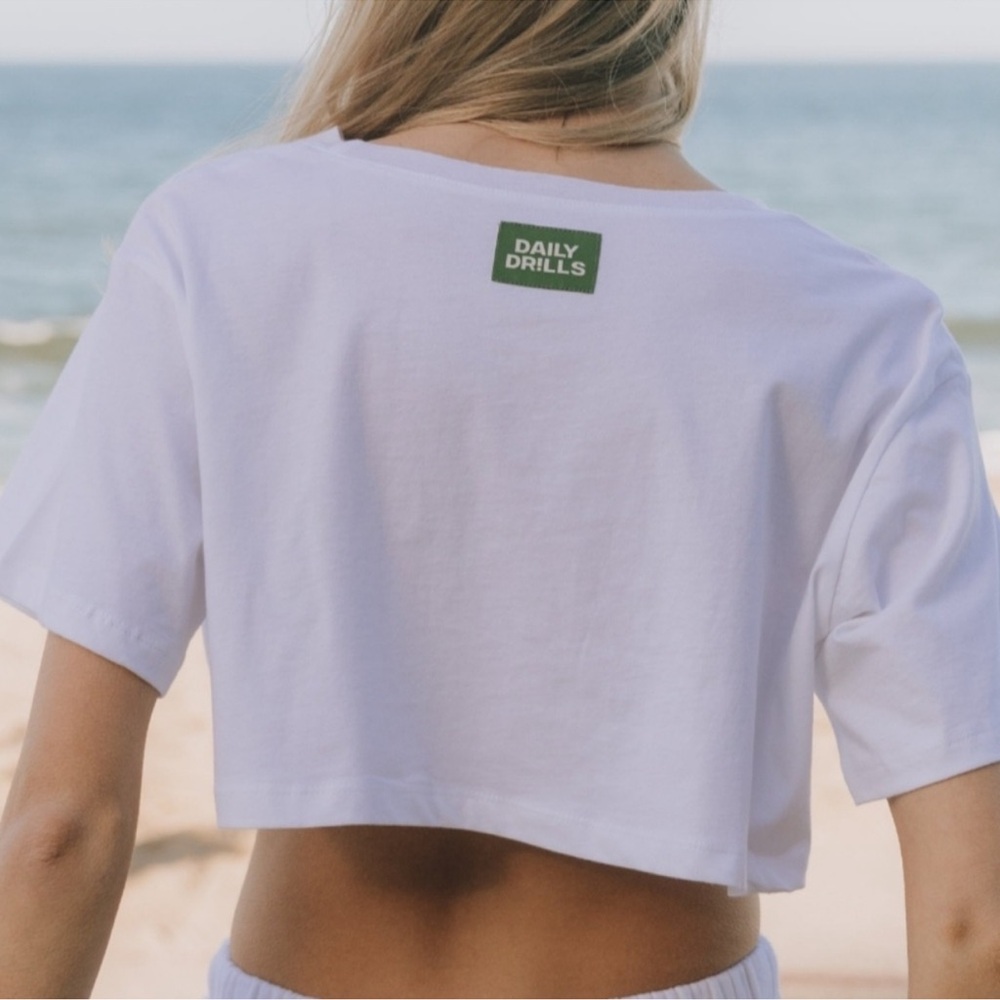 Daily Drills Cropped Tee